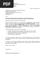 Surat Rayuan Kepada Tnb  Contoh Yuk