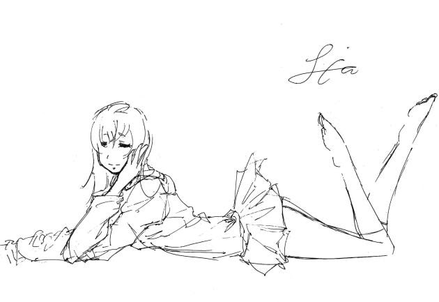 寝そべる イラスト 描き方 かわいい かっこいい無料イラスト素材集 イラストイメージ