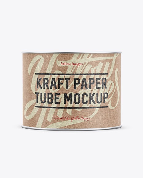Download Download Two Kraft Paper Tubes Mockup PSD - Original ...