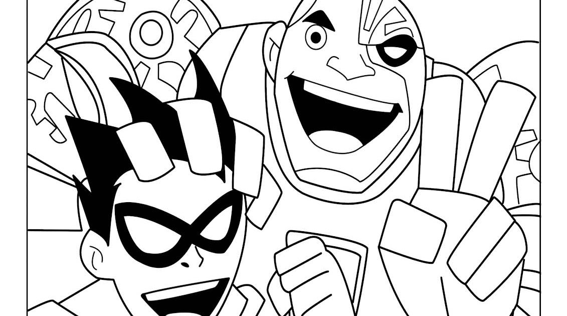 Dibujos Para Colorear De Jovenes Titanes En Accion : Pin on Teen Titans