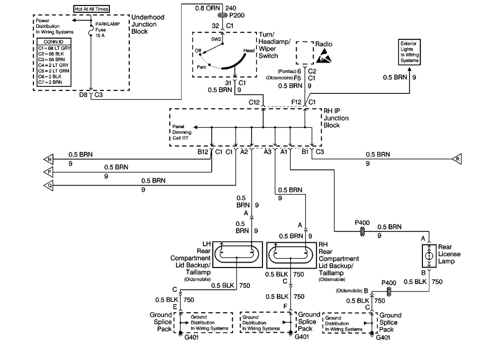 Wiring Diagram For 2004 Alero - Complete Wiring Schemas