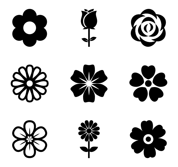 Free 91 Flower Svg Icon SVG PNG EPS DXF File