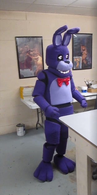 bonnie fnaf costume mascot