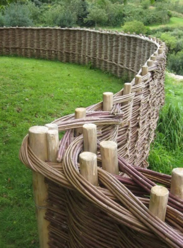 Holzzaun Als Sichtschutz Garten Eden