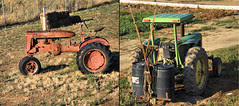 Old and New Tractors
