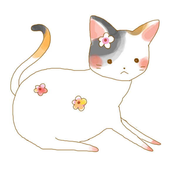 イラスト集 最高おしゃれ 猫 イラスト