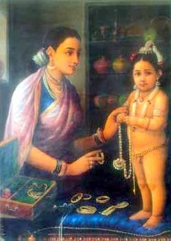 Yashoda Adorning Krishna Yashoda Adorning Krishna