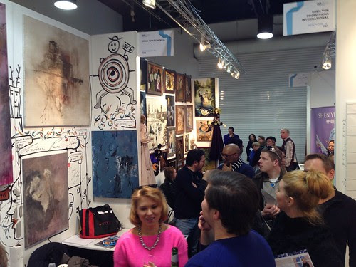 Miriam's booth @ ArtExpo New York 2013