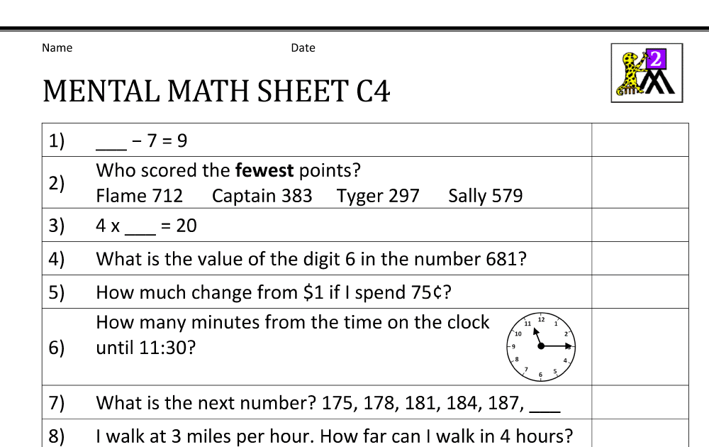 Worksheet Class 2 Maths Add Our Points - SHOTWERK