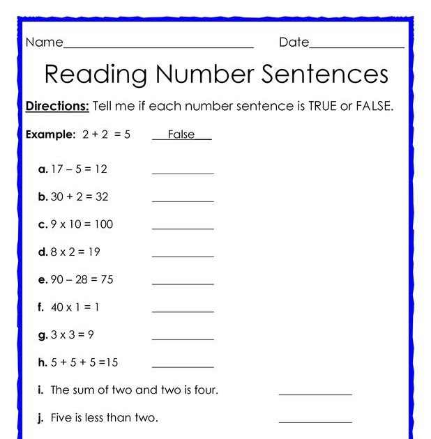 Addition And Subtraction Equivalent Number Sentences Carol Jone s Addition Worksheets
