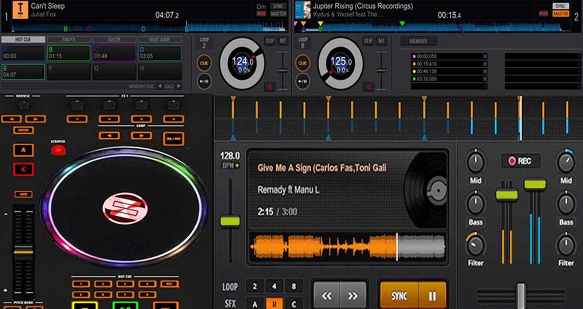 virtual dj mixer free download for android