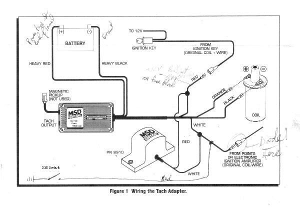 Msd Tach Adapter Wiring Diagram - Wiring Diagram Schemas