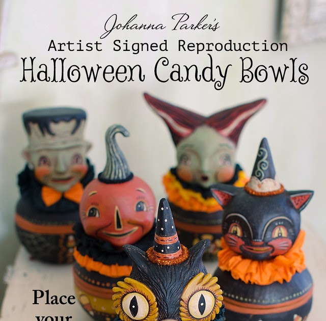 Johanna Parker Design: Collector Candy Bowls for Halloween