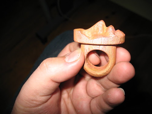 electroformed copper on ABS prototype