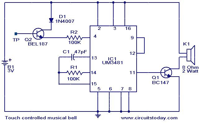 touch-controlled-musical-bell-circuit touch-controlled-musical-bell-circuit