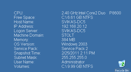 bginfo
