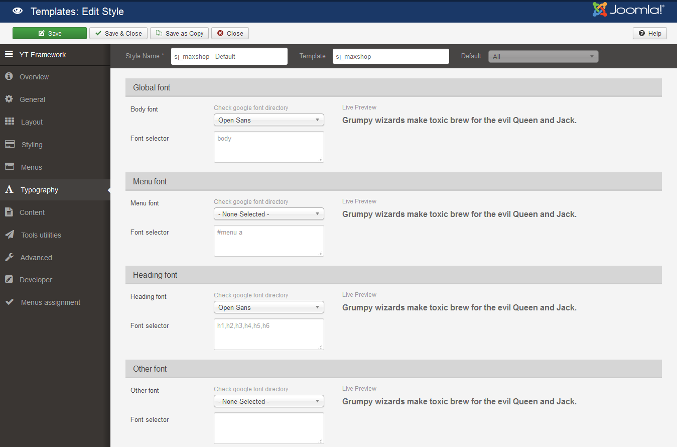 yt smartaddons maxshop