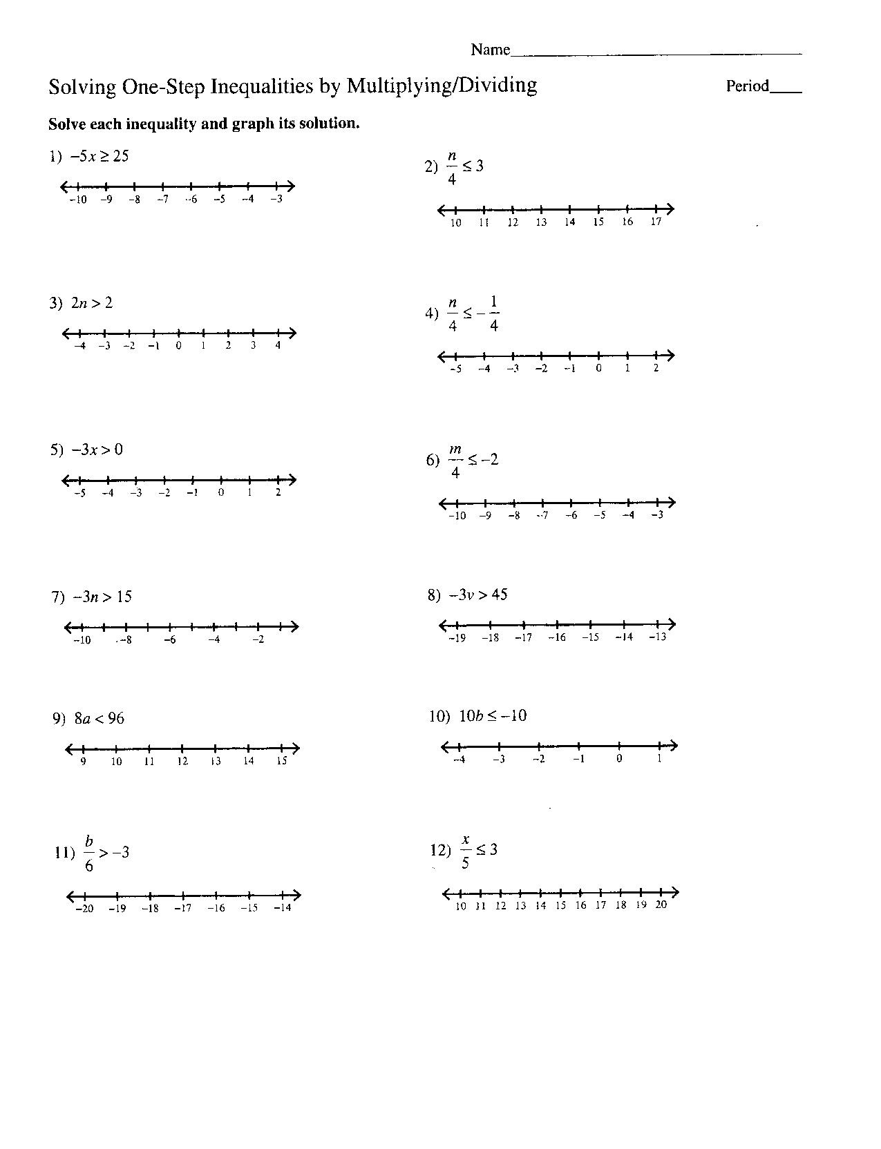 35 Algebra 1 Compound Inequalities Worksheet Answers Free Worksheet Spreadsheet