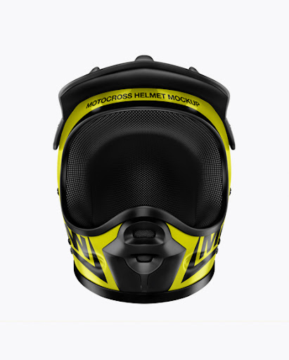 Download Motocross Helmet Mockup - Side View - Motocross Helmet ...