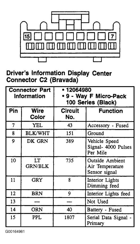 1989 chevy silverado wiring diagram