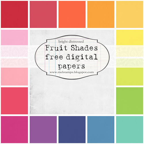 Collage bright DISTRESSED