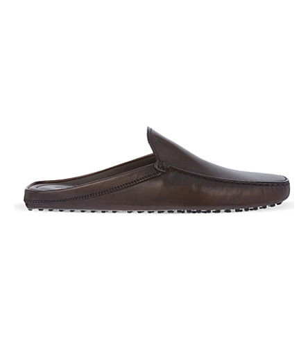 mens backless sandals