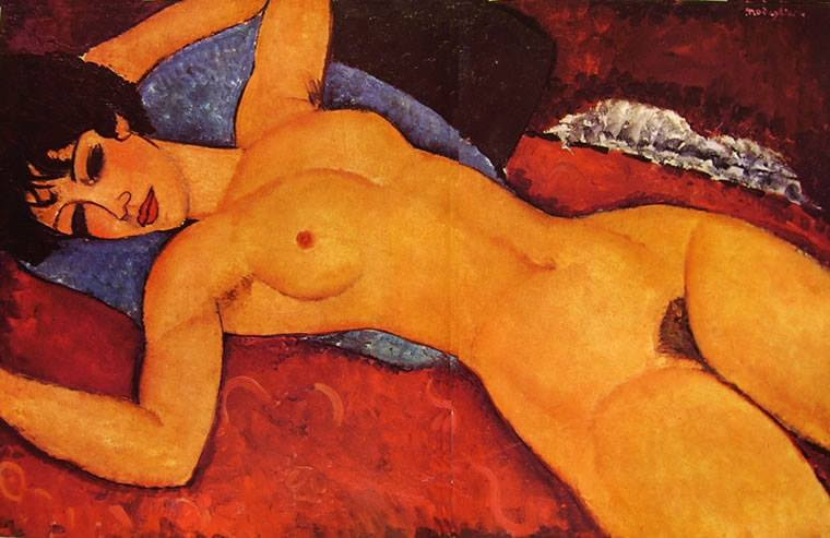 Nudo Rosso di Amedeo Modigliani