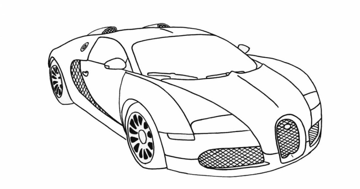 Bugatti Zum Ausmalen Malvorlagen Gratis