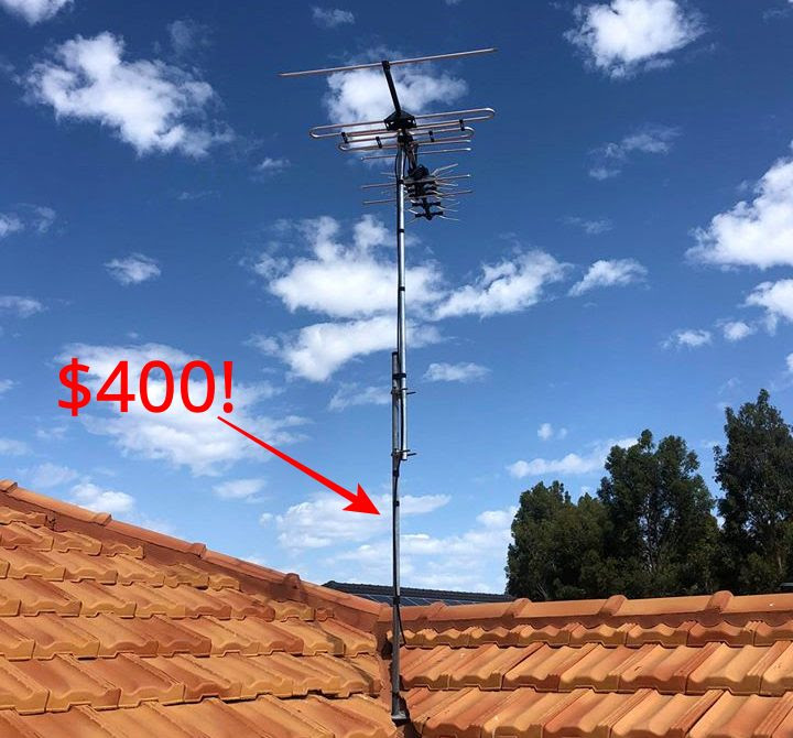 [Get 34+] Tv Antenna Extension Pole 50 Foot Telescopic Antenna Pole