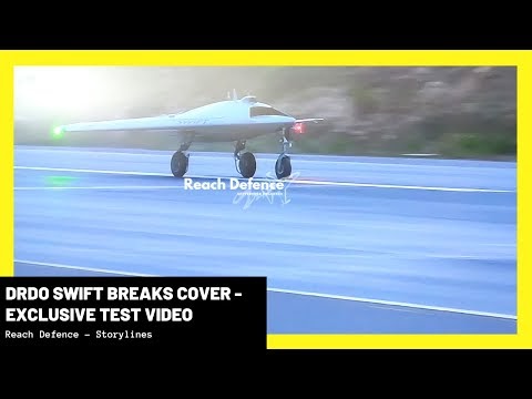 Watch: Taxi Trials of India’s SWiFT Unmanned Combat Aerial Vehicle Demonstrator