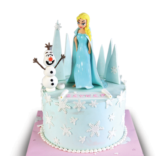 Pasta üzeri Elsa Resmi Olehhrz