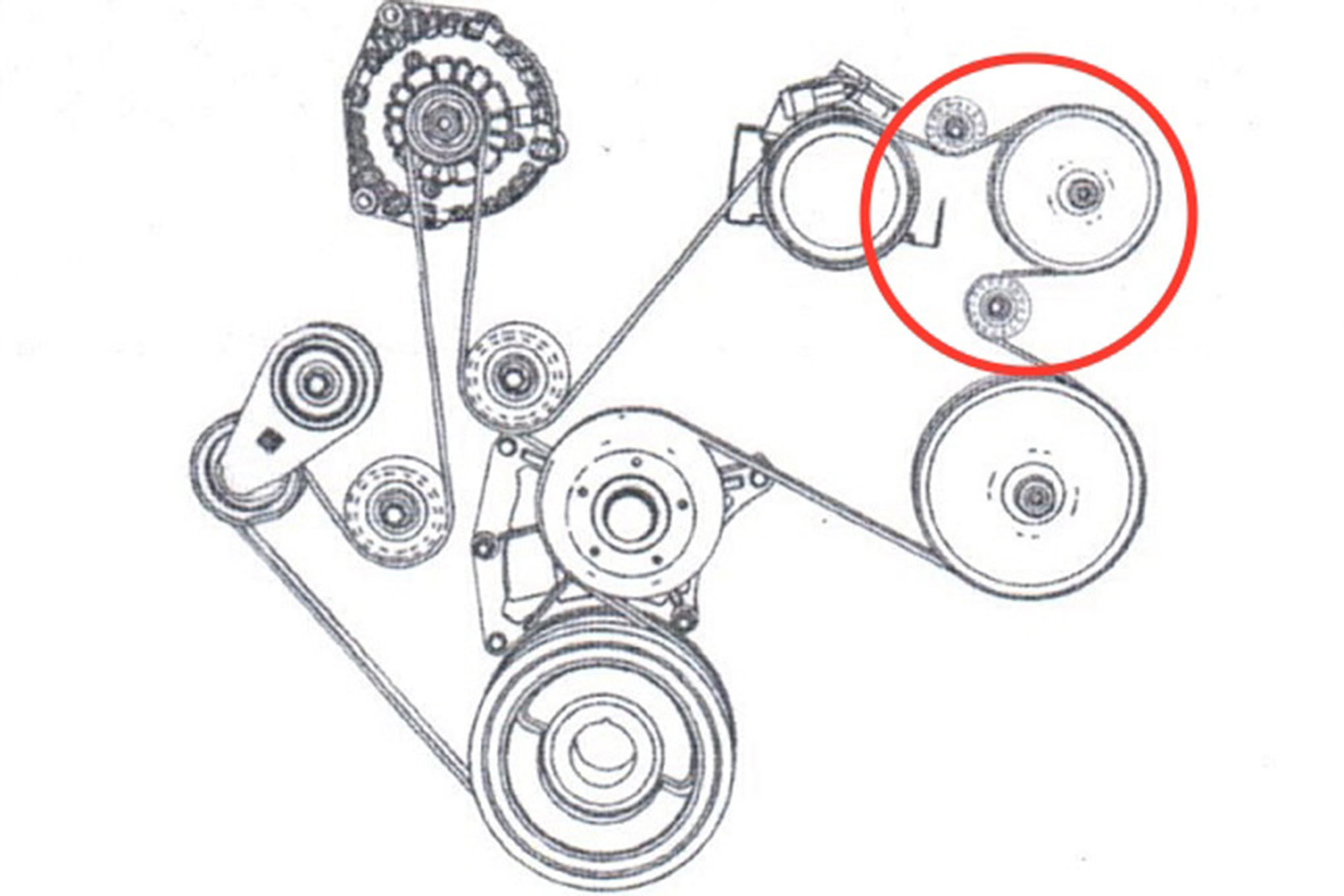 6.6 Duramax Belt Diagram Dual Alternator