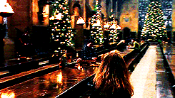 Znalezione obrazy dla zapytania harry potter christmas gifs