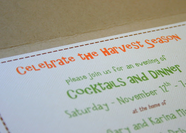 cocktails and dinner