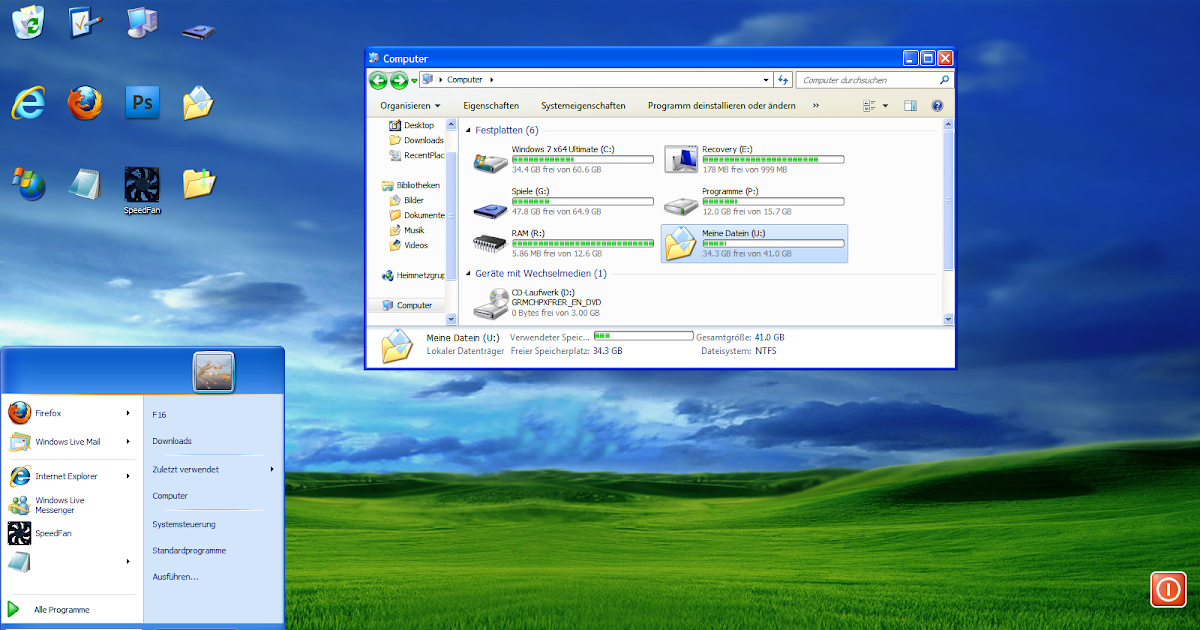 Pour ma famille: Install windows xp themes on windows 7