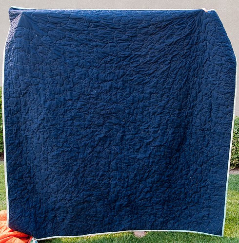 Finished Chicopee Scrappy Trip Quilt