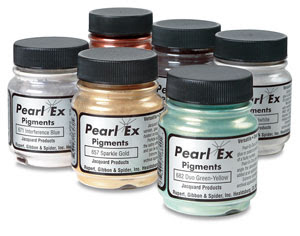 shading linseed mica ex stained bear frit