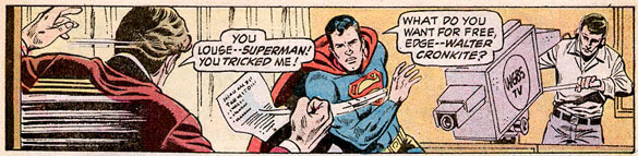 'Well, Connie Chung at LEAST.' (World's Finest #235)