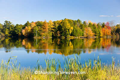 Autumn Reflection at Jordan County Park, Portage County, Wisconsin