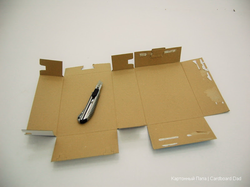 Cardboard Dad: Картонный почтовый ящик | Cardboard post box