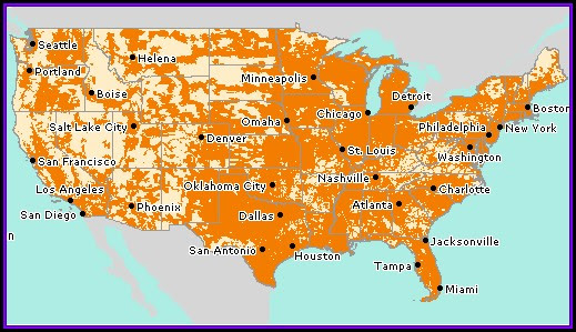 Consumer Cellular Coverage Map 2018 - Maping Resources