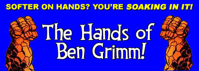 The Hands of Ben Grimm