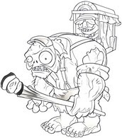 Dibujos Para Colorear E Imprimir De Plantas Vs Zombies 2 - Jelitaf