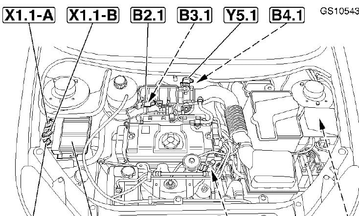 Пежо 107 схема двигателя