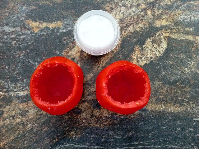 Tomatoes Sprinkled with Kosher Salt