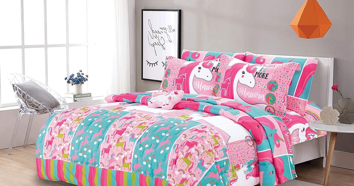 Girls Full Size Bedding : Queen Full Size Bed Bag Teen Girls Dorm ...