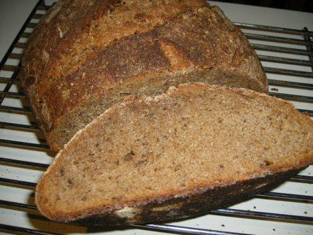 Dark Onion Rye with European Flour