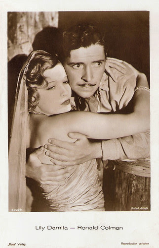 Lily Damita, Ronald Colman
