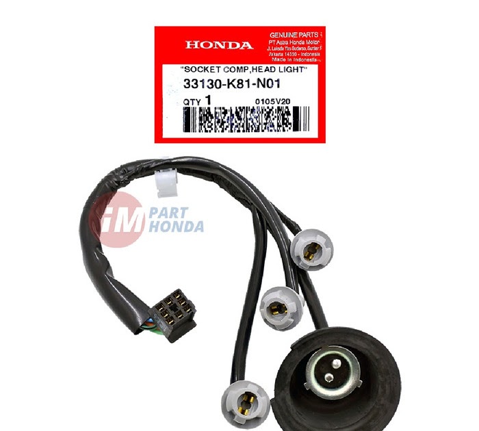 Harga Soket Lampu Depan Beat Fi - LAMPURABI