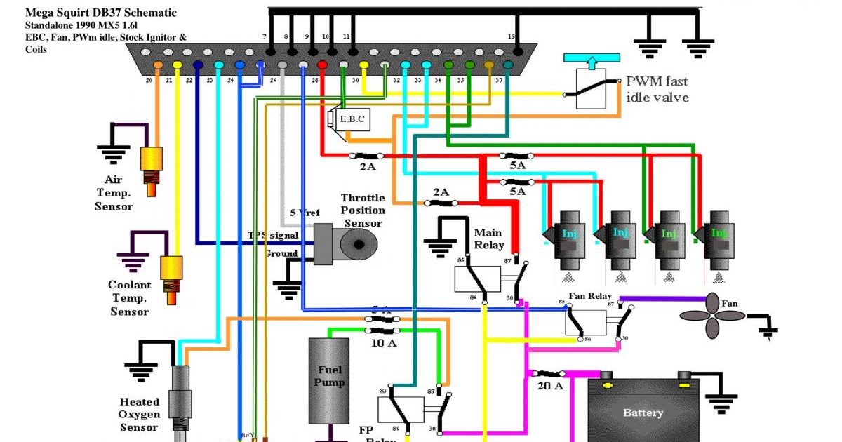 Miata Ignition Coil Wiring Diagram - MENULISITUKERJAAKU